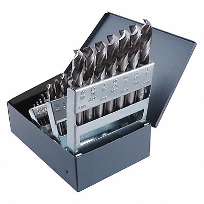 CLEVELAND C70368 Screw Machine Drill Bit Set 29pc HSS