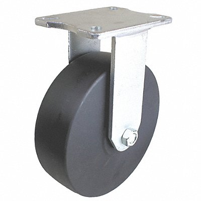 GRAINGER P27RNMB100K16 Kingpinless Plate Castor Rigid 4100 lb.