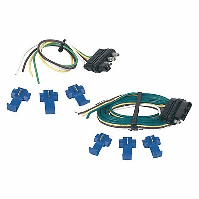 HOPKINS TOWING SOLUTIONS 48205 Flat Electric Connector 4-Way 12  48
