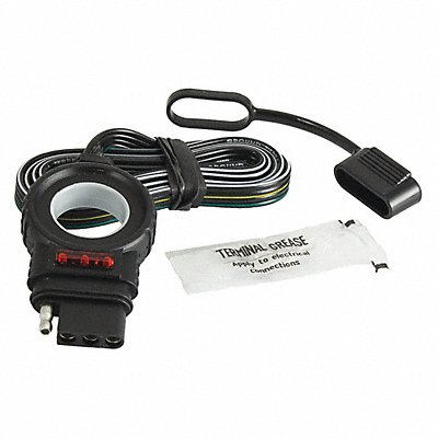 HOPKINS TOWING SOLUTIONS 48058 Flat Electric Connector 4-Way 48 in