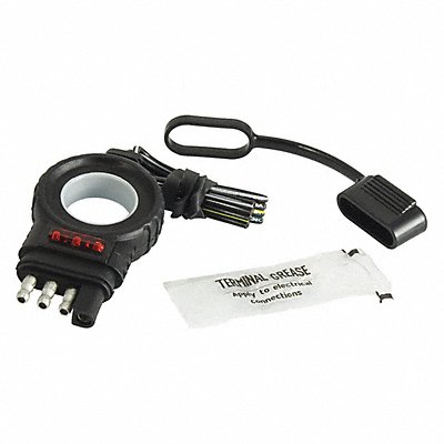 HOPKINS TOWING SOLUTIONS 48138 Flat Electric Connector 4-Way 12 in