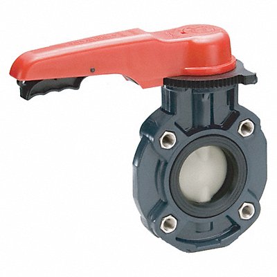 ASAHI 3972030 Valve Lug PVC 3 Pipe Sz Lever Handle