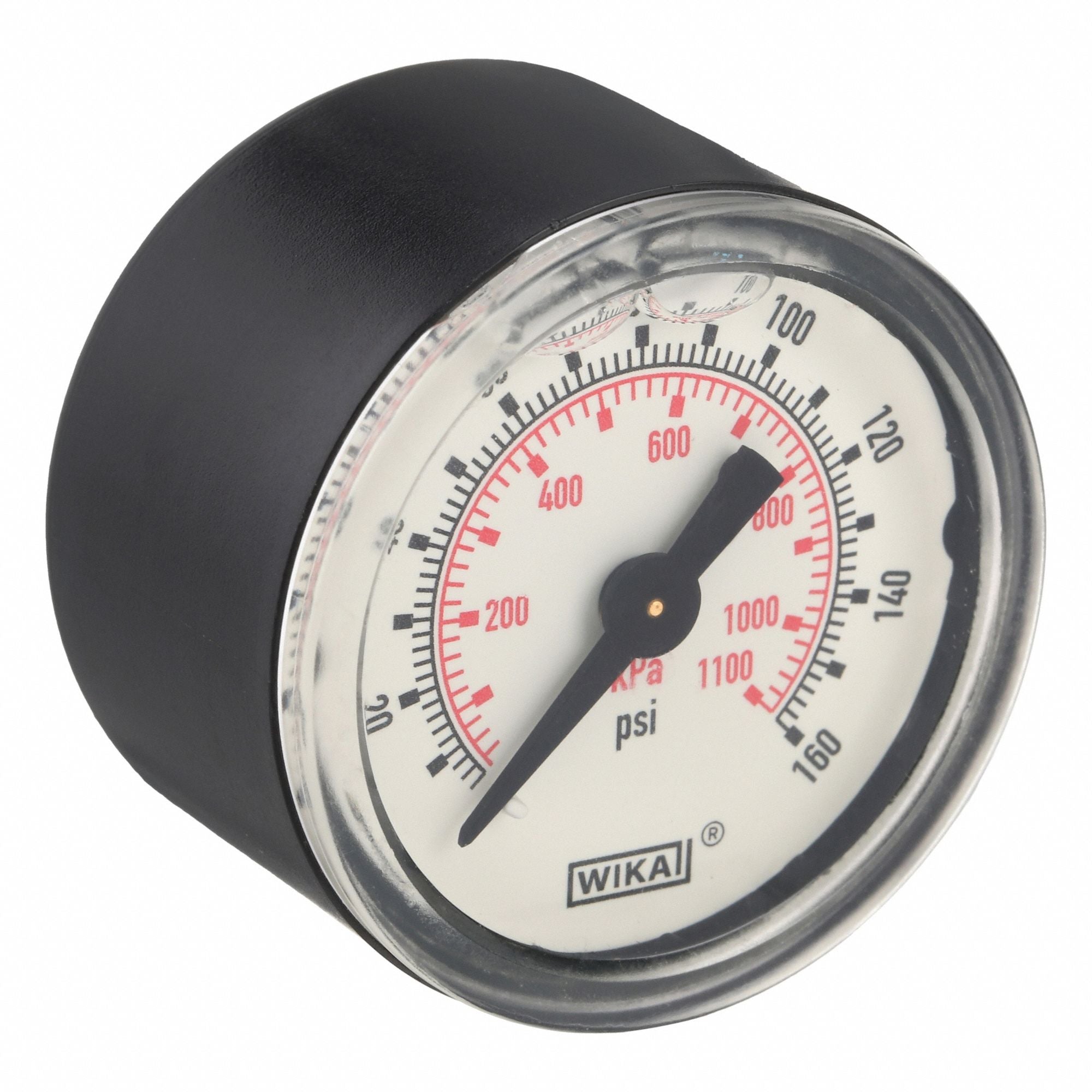 WIKA 1131315160B Pressure Gauge 1-1/2 Dial Size Back