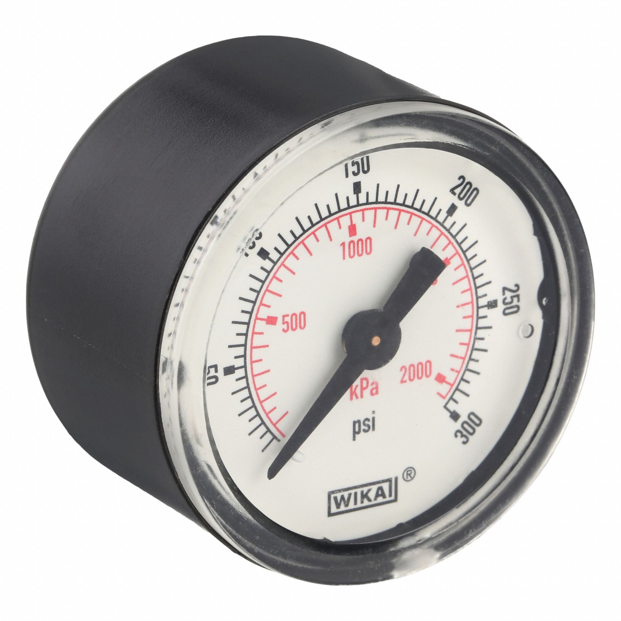 WIKA 1131315300B Pressure Gauge 1-1/2 Dial Size Back