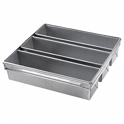 CHICAGO METALLIC 44365 Pullman Bread Pan 16 13/32 in W