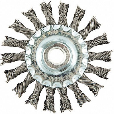 GRAINGER 66254443298 Wire Wheel Brush 0.020 Dia Wire