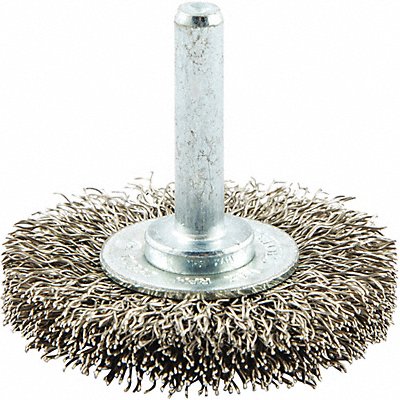 GRAINGER 66254442929 Wire Wheel Brush 0.0118 Dia Wire