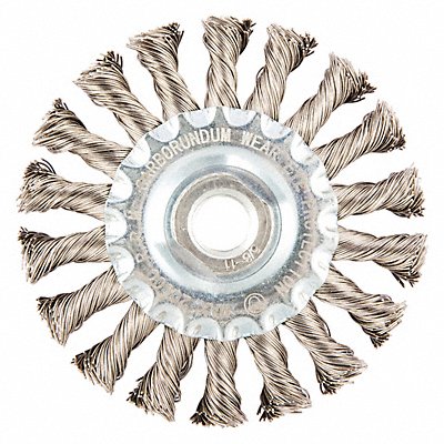 GRAINGER 66254443299 Wire Wheel Brush 0.014 Dia Wire