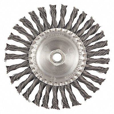 GRAINGER 66254442988 Wire Wheel Brush 0.020 Dia Wire