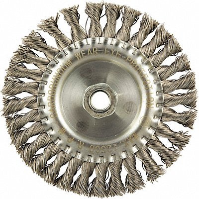 GRAINGER 66254442962 Wire Wheel Brush 0.020 Dia Wire