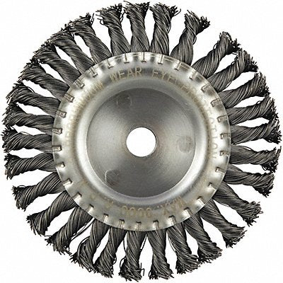 GRAINGER 66254442957 Wire Wheel Brush 0.020 Dia Wire