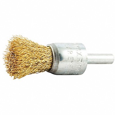 GRAINGER 66254443014 End Brush Shank 1/4 Wire 0.008 Dia