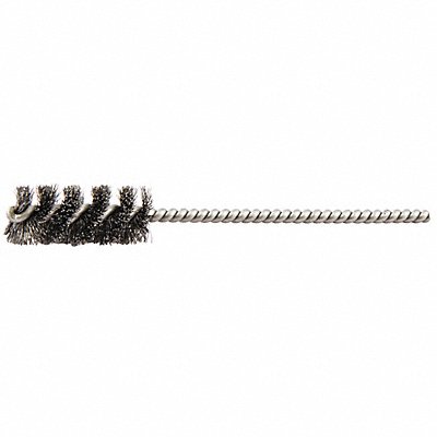 GRAINGER 66254443311 Tube Brush 0.006 Dia Wire Steel