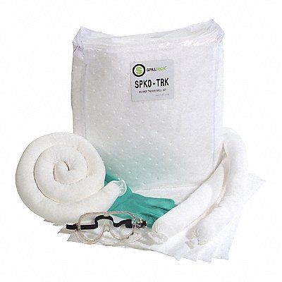SPILLTECH SPKOTRK Spill Kit Bag Oil Based Liquids 6 H