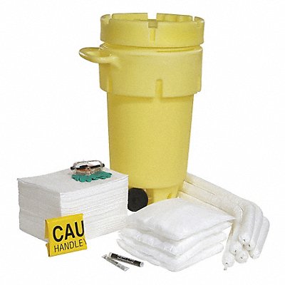 SPILLTECH SPKO50WD Spill Kit Wheeled Drum Oil Based Liquids