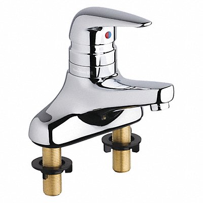 CHICAGO FAUCETS 420T41E74ABCP Low Arc Chrome Chicago Faucets 420-T