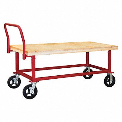 DURHAM MFG WHPTAWD30608MR17T Height Platform Truck Overall 63-3/4 L