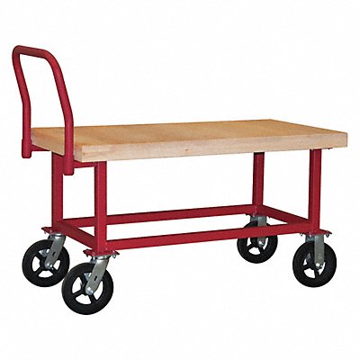 DURHAM MFG WHPTWD24488MR17T Height Platform Truck Overall 51-9/16 L