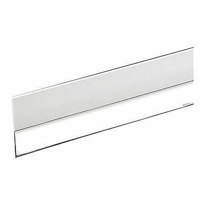 FROST KING DS101CL Door Sweep Single Fin Vinyl Flange 1 H