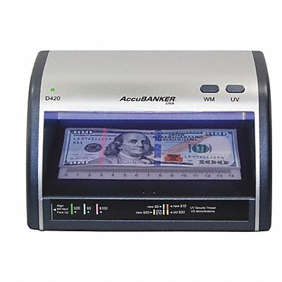 ACCUBANKER LED420 Counterfeit Detector 110VAC Input Power