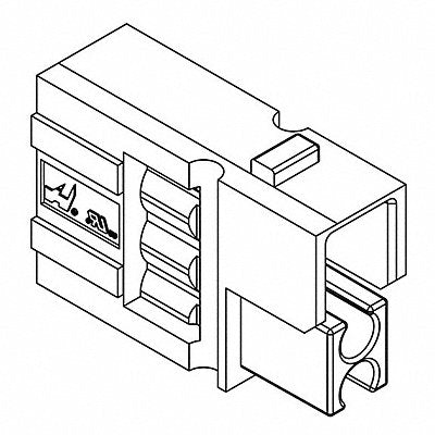 ANDERSON POWER PRODUCTS 444G1 Auxiliary Connector Gold