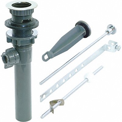 GRAINGER 10908 Drain Assembly 2 1/4 in Dia Plastic