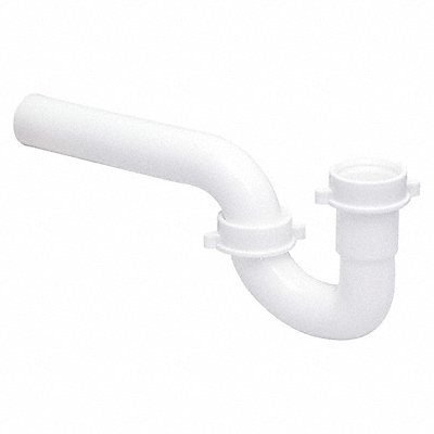 GRAINGER 35375 Trap Plastic 1 1/2 in Pipe Size