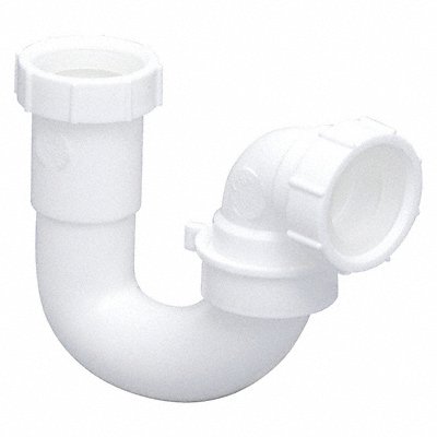 GRAINGER 35379 Trap Plastic 1 1/2 in Pipe Size