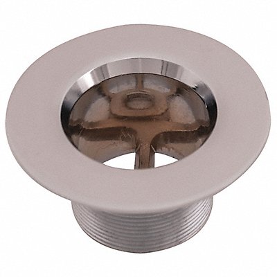 GRAINGER 35263 Bath Strainer Body Eastman Zinc