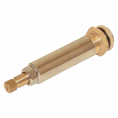 GRAINGER 31075 Replacement Stem Brass Gold