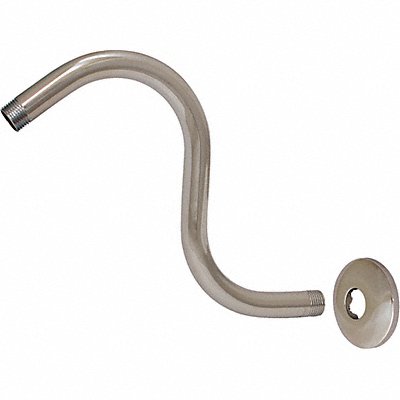 GRAINGER 15054 S Shape Shower Arm Ez-Flo Brass