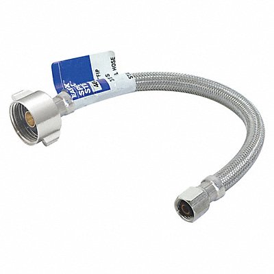 GRAINGER 48090 Supply Line 1/4 ID x 20 L