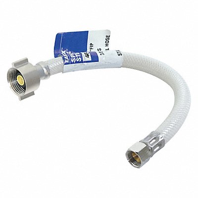 GRAINGER 48183 Supply Line 1/4 ID x 12 L