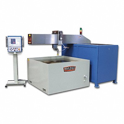 BAILEIGH INDUSTRIAL WJ4x4CNC Cantilever Waterjet 3 Phase 144 H 81 W