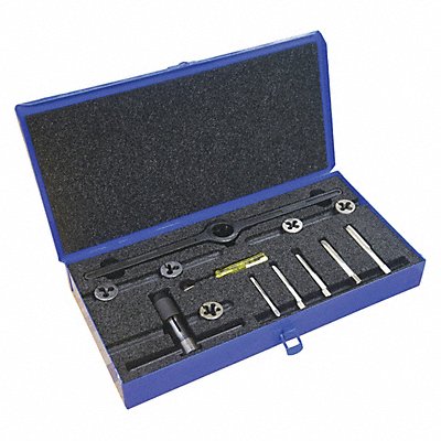 CLE-LINE C00449 Tap/Die Set 13pc