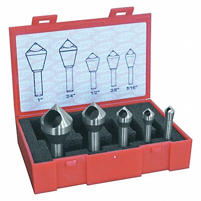 CLEVELAND C94593 Centre Drill Set Cobalt Fractional Inch