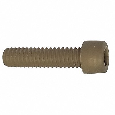GRAINGER PKM1015020SHC01 Socket Head Cap Screw (SHCS) GlssFlldPEEK M10-1.5 20mm L PK10