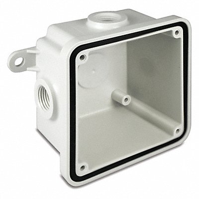 FEDERAL SIGNAL WBNM Back Box 4-3/8 W 2-7/16 D 4-3/8 H