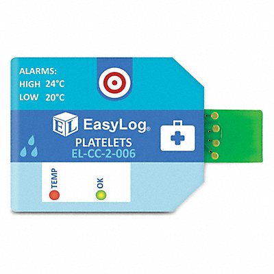 LASCAR ELCC2006PK10 Platelets Temp Data Logger 2.60 W PK10