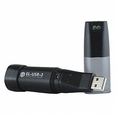LASCAR ELUSB3 Voltage Data Logger LED 32 510 Storage