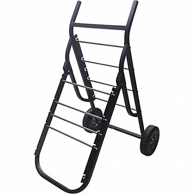 GRAINGER 30788 Wire Spool Cart 400 lb Ld Cap. Steel