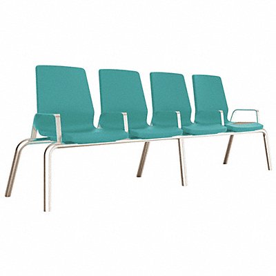 CORTECH 45BGB Structured Seating 4 Seats  Blue Grey