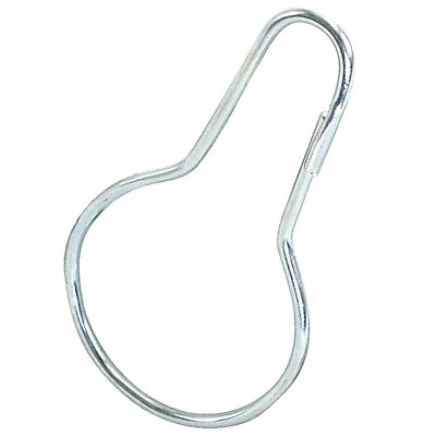 GRAINGER 15105 Shower Curtain Rings 2 11/16 in W PK24