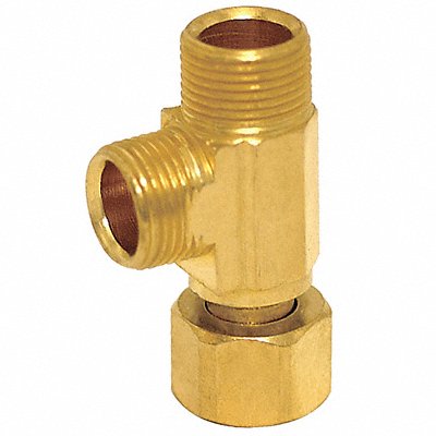 GRAINGER 25882LF Outlet Adaptor 2-Way 3/8 Inlet Size