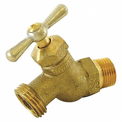 GRAINGER 20205 Hose Bibb T-Handle 1/2 Inlet Size