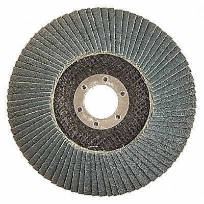 GRAINGER 78072775469 Fiber Disc 5 in Dia 7/8in Arbor 60 Grit