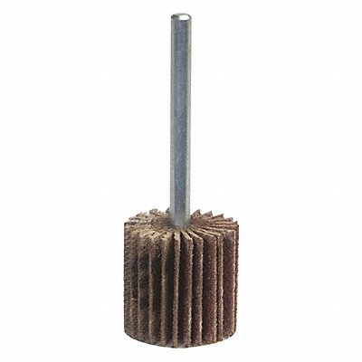 GRAINGER 8834137374 J7237 Flap Wheel 2 in Dia 1 in W P240 Grit