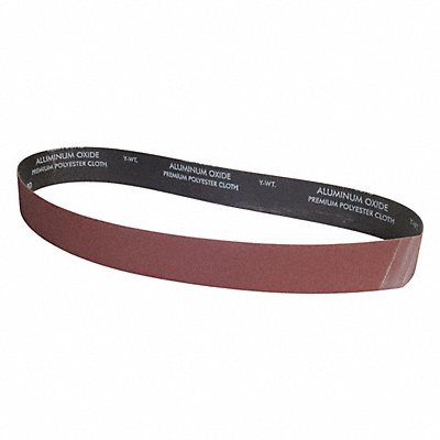 GRAINGER 78072775810 Sanding Belt 48 in L 2 in W P80 G