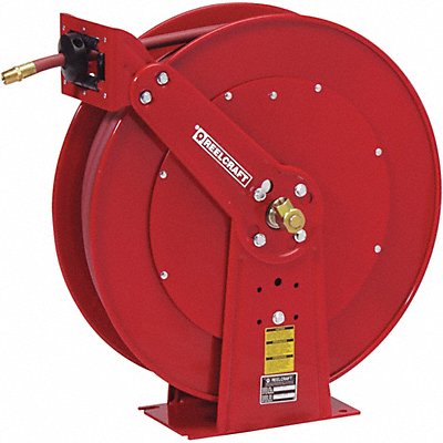 REELCRAFT 81075OLP Spring Return Hose Reel 3/8 MNPT 75 ft