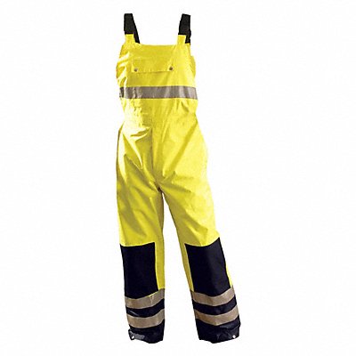 OCCUNOMIX LUXTENBIBYS Rain Pants Yellow S Fits Waist 32 to 34